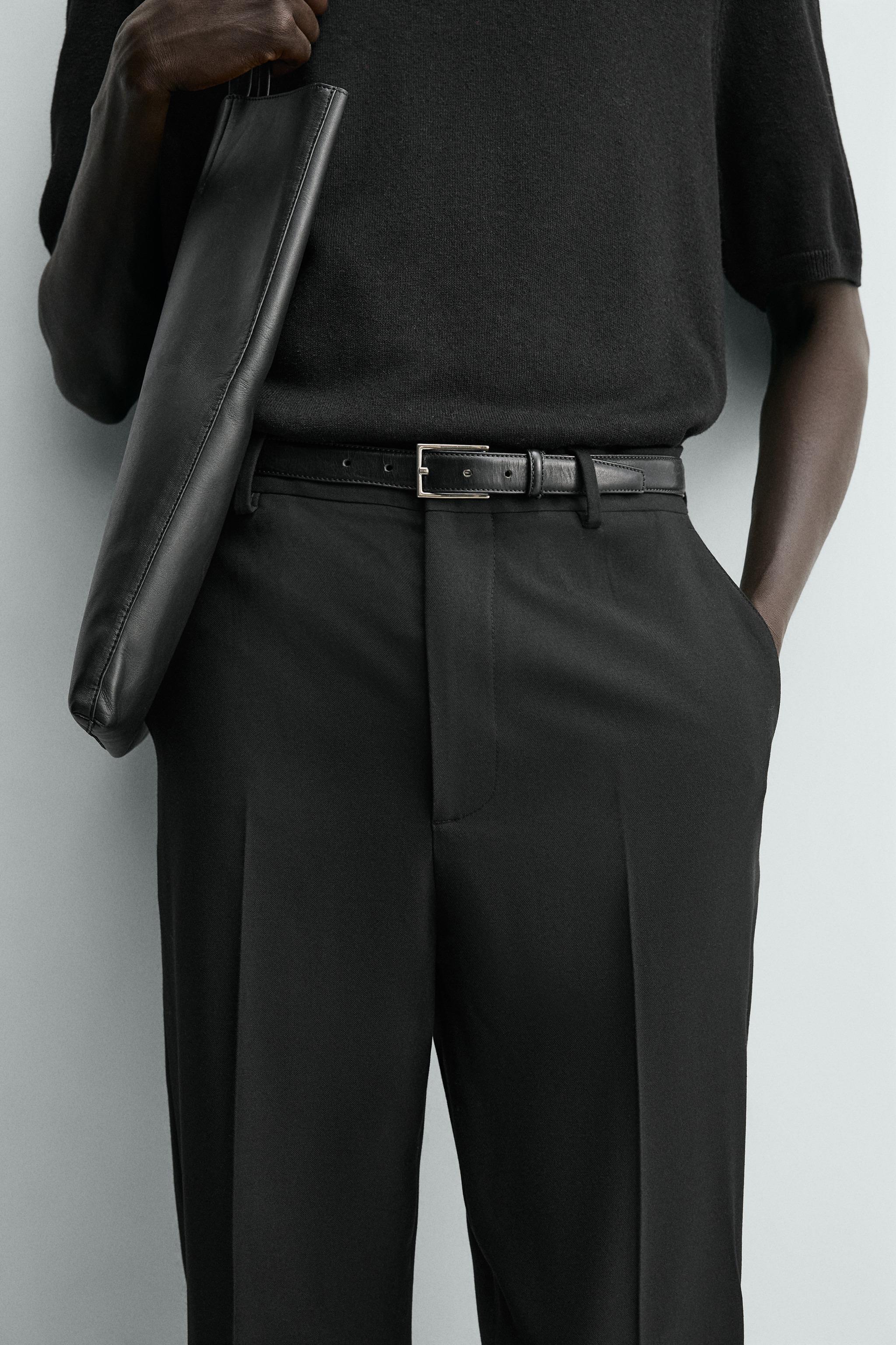 STRETCH STRAIGHT FIT PANTS